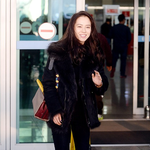 오늘자 송지효 <b>민낯</b>도 이긴 공항패션