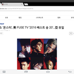 [EXO] 엑소 '몬스터', 美 FUSE TV '2016 베스트...