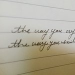 [EXO] 얘들아 필기체 옴