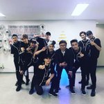 [시우민] 시우민) 이수만 <b>사장</b>님과 단체로 찰칵