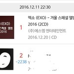[EXO] 뉴나라 10시반 2위랑 <b>격차</b>