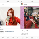 인스타그램 속 사복패션 갑