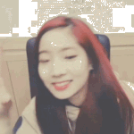 <b>다현이</b> 빨간머리 움짤임!!