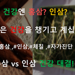 <b>홍삼</b> 인삼에 대해서 새롭게 알게만든 유튜브 영상
