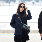 소녀시대 윤아 공항패션 신발 아쉬 로퍼