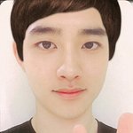 [EXO] ㅋㅋㅋ도경수 앱으로 가발씌어봄