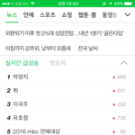 뷔 생일이라고 <b>실검</b>뜬거?