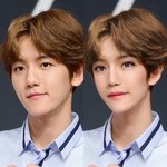 [EXO] 난 <b>뽀샵</b>천재같음 완전 다른인간 창조함 ㅋㅋ