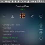 [EXO] 커밍<b>오버</b> 가사 뜸