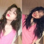 뽀글머리 한 설리 사진