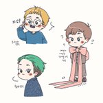 [시우민] <b>산하</b>님 팬아트)이런 미니 저런 미니 보고싶다 밍소가....