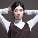 팬싸에서 정채연 머리묶었어ㅠ