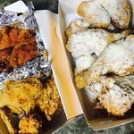 [술안주] <b>눈꽃</b>치킨 / 양념반 후라이드반 ~ 굿