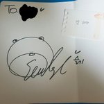나 레벨 슬기한테싸인받은적 있음...!!