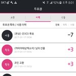 [EXO] 투표권3장만 짹 고자라서