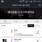 [EXO] <b>투표율</b> 줄었어ㅜㅜㅜㅜ