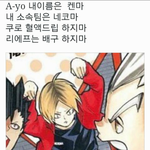 [하이큐] 하이큐 세계관 들어가서 매니저하고 싶다...