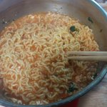 라면 끓였는데 ..