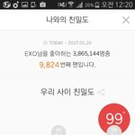 [EXO] 드디어 네<b>자릿수</b> 됐다