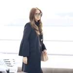 한채영 공항패션 코트 정보 겟