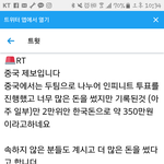 [인피니트] 중국팬들 <b>서가</b>대에 쓴돈이...