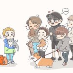 [시우민] 산하님의 <b>new</b> 팬아트>.<