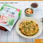 추우니까 김치 감자전!