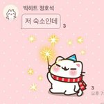 [방탄소년단] 근데 호석이 이미티콘 너무 귀엽지 않아?ㅠㅠㅠ