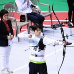 얼굴은 금메달 따놓은 당상 ! 양궁하는 세훈 !