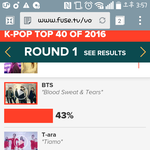 [방탄소년단] 퓨1즈 투표 차이 많이남