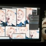 [시우민] 슈슈티비 <b>고대현</b>기자님의 작업실?