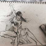 [드루와] ㅋㅋㄱ나 <b>개변</b>태라그런지 인체는 잘그리는듯