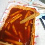 [EXO] 지금 혼자 신1전  떡볶이랑 오1뎅튀김까지 먹고있