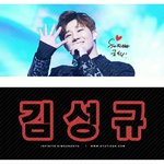 [인피니트] ㅅㄷ)성규 <b>글리터</b>슬로건 추반 좀ㅠ.ㅠ