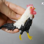 닭띠해 맞이! 닭 모양의 떡 만두국