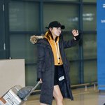 김세정 공항패션 패딩 예쁨ㅠㅠ