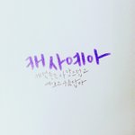 [세븐틴] 이것저것 캘리 써본거