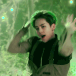 [EXO] 콜베 컴백전에 시우민 초록<b>머리</b>라는
