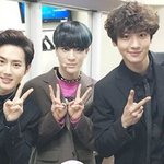 [EXO] <b>민석</b>이 오늘 사진 누가 후배그룹의상으로 합성했는데