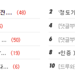 지금 <b>실시</b>간에 방탄 글만 4개