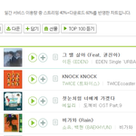 [백현] 백현이 비가와 일간 3위 !!!