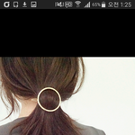 반<b>묶음</b> 헤어핀VS고무줄 선택좀