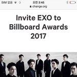 [EXO] 이거 빌board 뮤직 어워드서명인데
