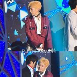 [시우민] <b>후배</b>가수 안아주는 시우민