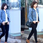 레드벨벳 조이 뮤뱅 출근길! 너무예뻐