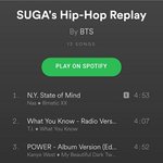 [방탄소년단] 민슈가가 추천해준 <b>플레이</b>리스트..