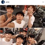 [EXO] 찬열이 <b>종인</b>이 이시간에 운동해? 준면이도