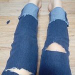 [ㅋㅋㅋㅋㅋ] 이거 바지 자르다가 망한거 <b>티</b> 많이<b>남</b>?