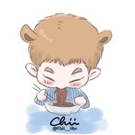 [시우민] <b>일본팬</b>이 그린 시우민 먹방