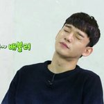 [CHEN] 짜장면 다 먹고 <b>배</b>가 부른 공룡